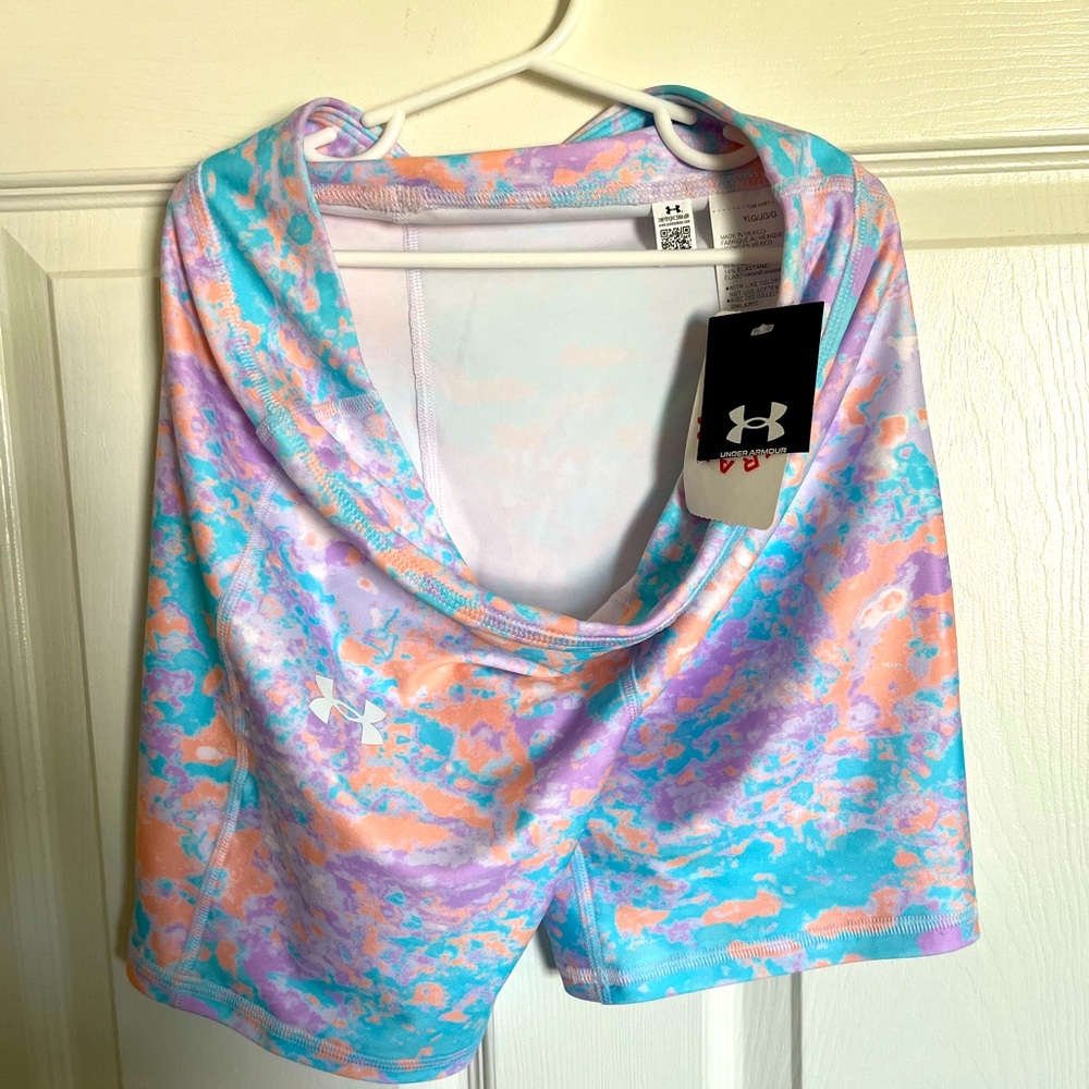 Girls Under Armour bike shorts